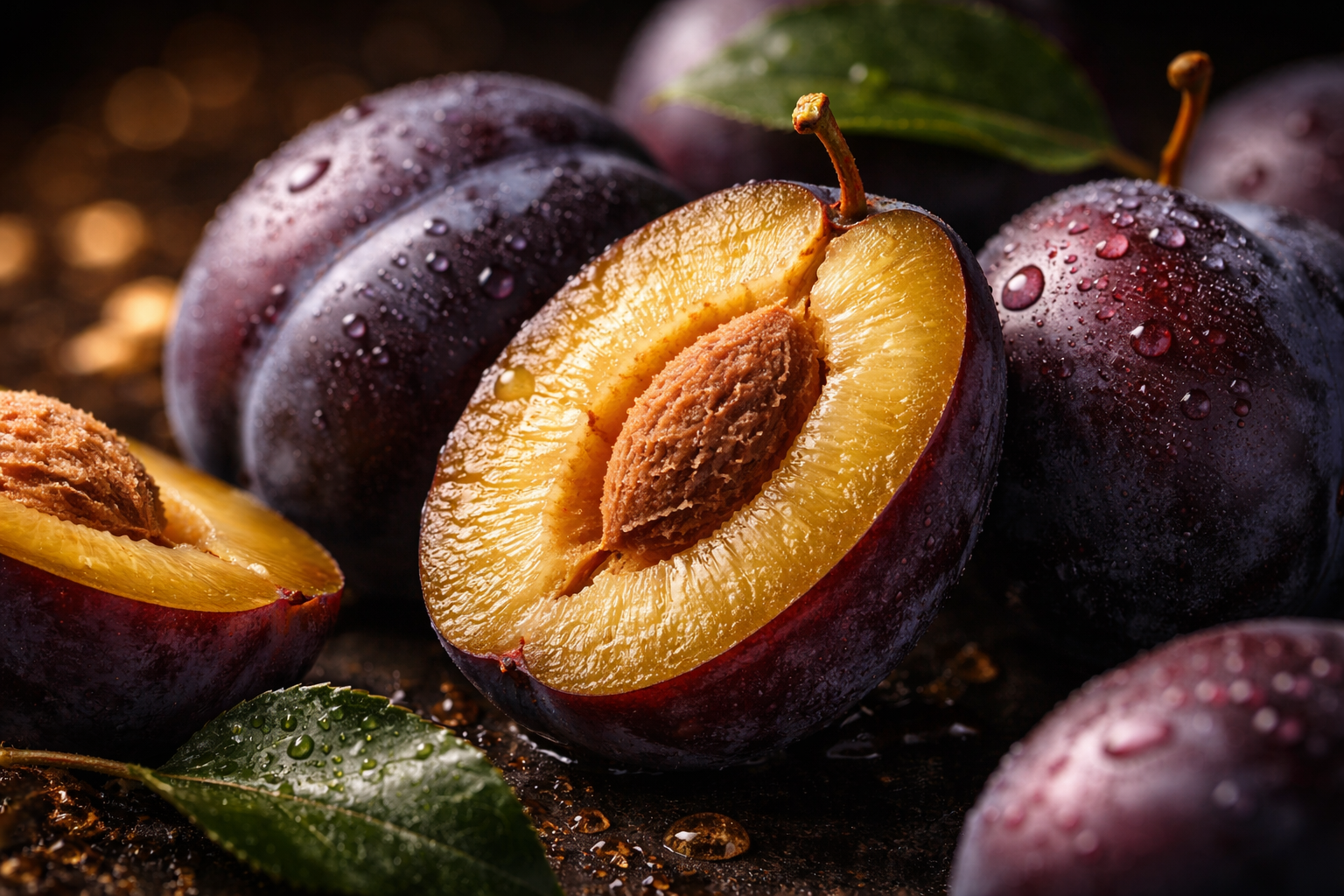 Makro ingredience – švestka